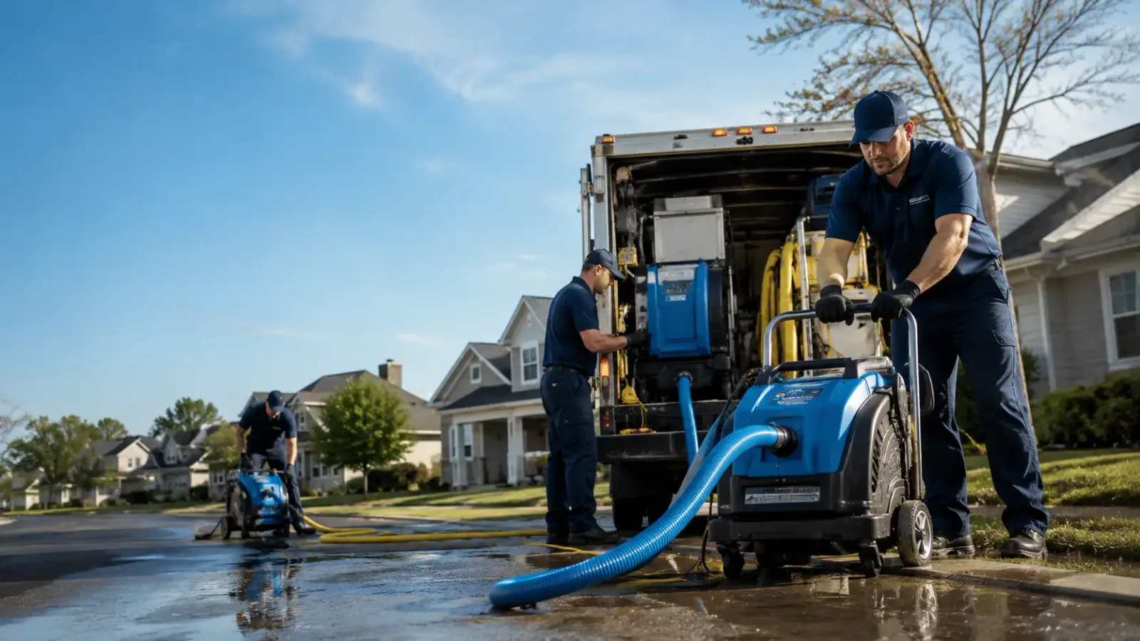 Flood Damage Cleanup in Au Gres, MI